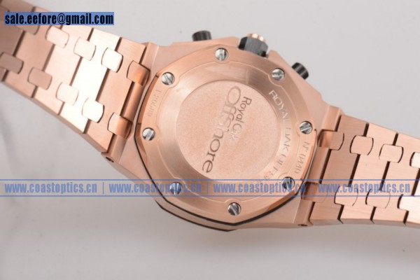 Audemars Piguet Royal Oak Offshore Chrono Best Replica Watch Rose Gold 26170ST.OO.D091CR.01R.BK
